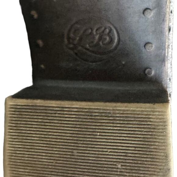 Lucky Brand Ankle Booties, Boho Side Zip Perforated Boots Womens Sz 7 Grey - Picture 12 of 13